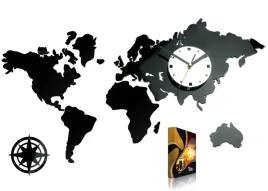 zegar-scienny-modernclock-mapa-swiata-diy