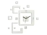 zegar-scienny-trio-white-bialy-duzy-design-stan-nowy