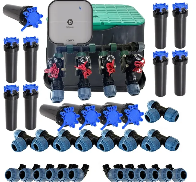 Zestaw nawadniania + 12 zraszaczy WIFI ORBIT 4 sek