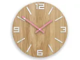 zegar-scienny-dab-arabic-bialo-rozowy-klasyk-marka-modernclock