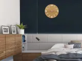 zegar-scienny-dab-arabic-bialo-rozowy-klasyk-typ-scienny