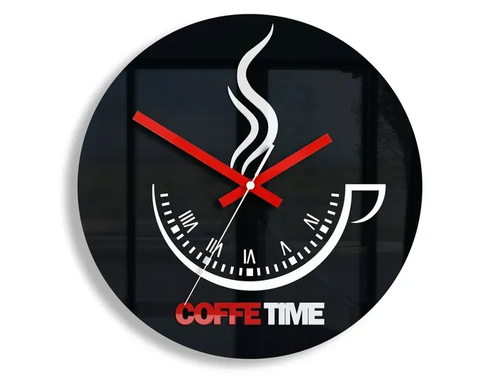 zegar-scienny-coffee-time-ver-ii-ultra-cichy-marka-modernclock