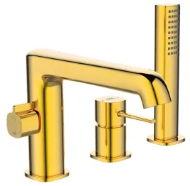 bateria-wannowa-stojaca-3-otworowa-zlota