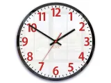 zegar-scienny-louis-czerwony-30-cm-cichy
