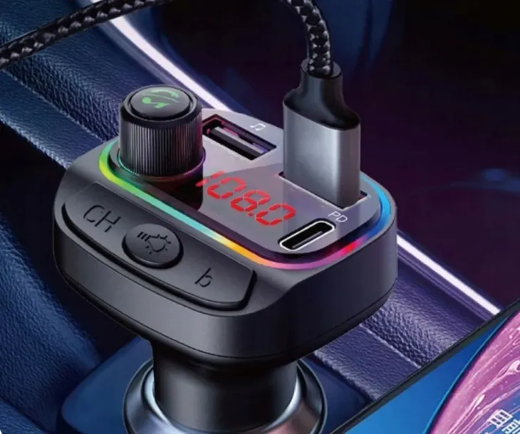 transmiter-fm-bluetooth-szybka-ladowarka-mp3-2xusb-stan-nowy-stan-opakowania-oryginalne