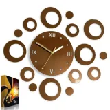 zegar-scienny-modernclock-ring-copper-okragly-diy-stan-nowy