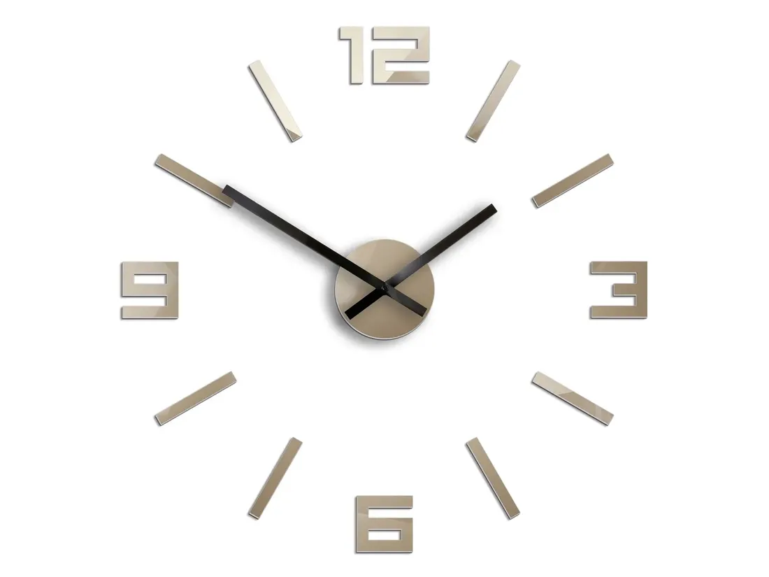 zegar-scienny-modernclock-arabic-tortora-50cm-diy-stan-nowy