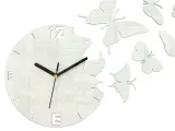 zegar-scienny-modernclock-motyl-bialy-diy-stan-nowy