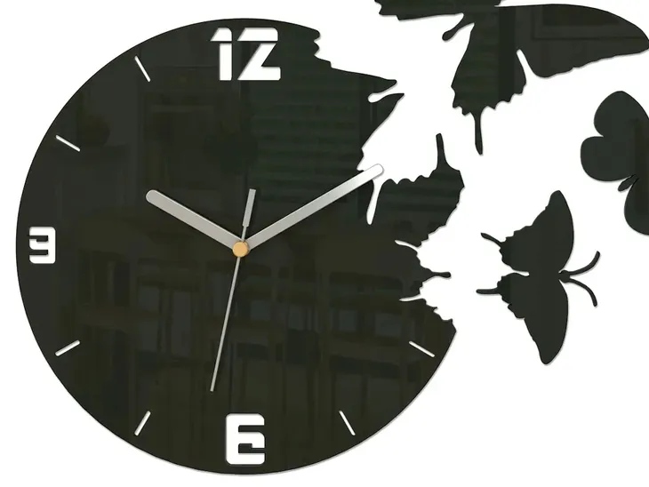 zegar-scienny-motyle-wenge-niesamowity-efekt-stan-nowy