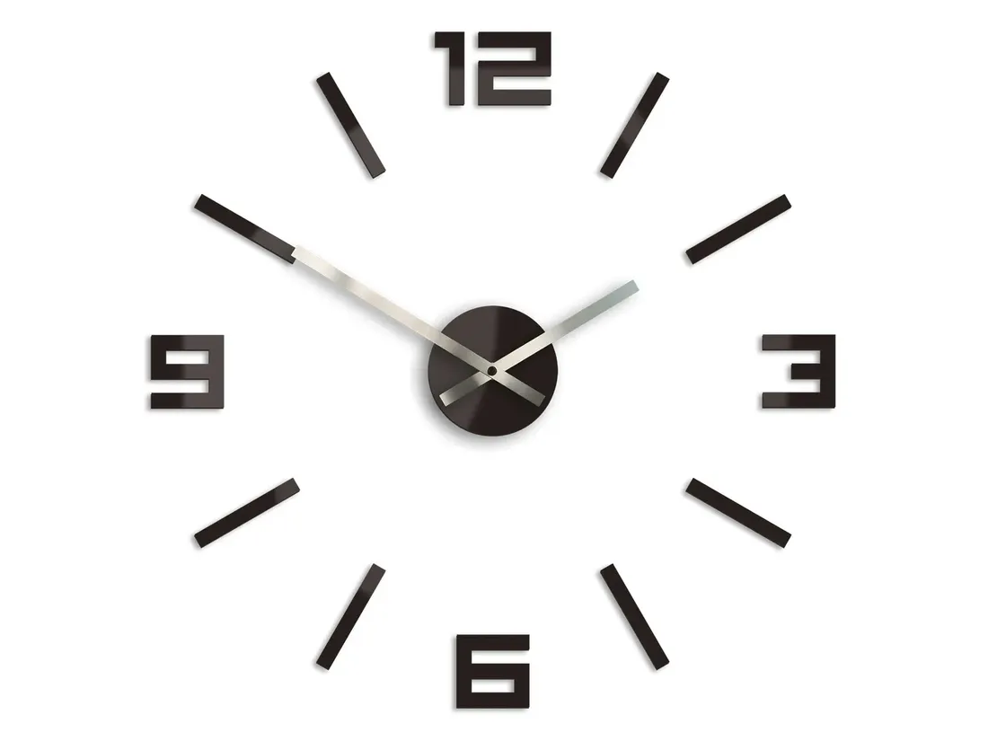 zegar-scienny-modernclock-arabic-wenge-diy-50cm-stan-nowy