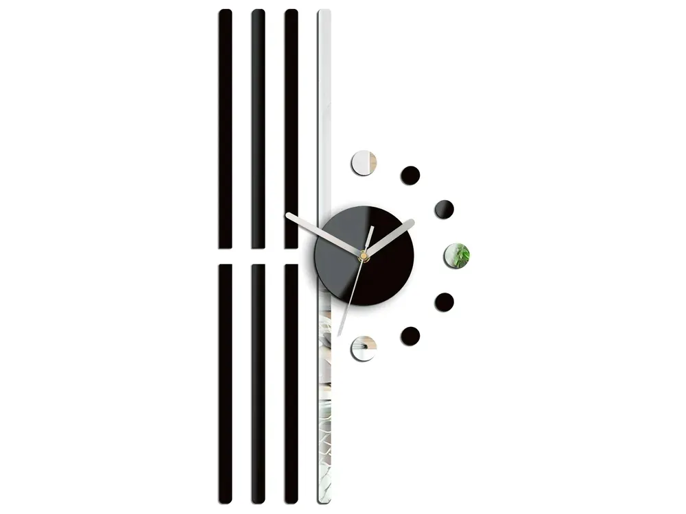 zegar-scienny-modernclock-mcl0014-kreski-lustro-stan-nowy