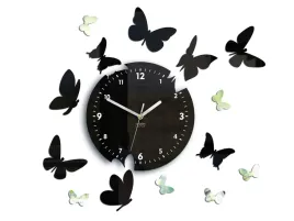 zegar-scienny-modernclock-motyle-14-motyli-diy