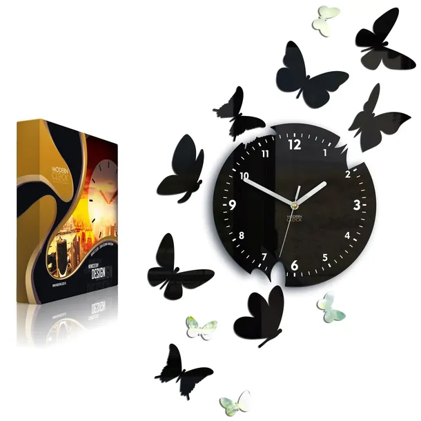 zegar-scienny-modernclock-motyle-14-motyli-diy-typ-scienny
