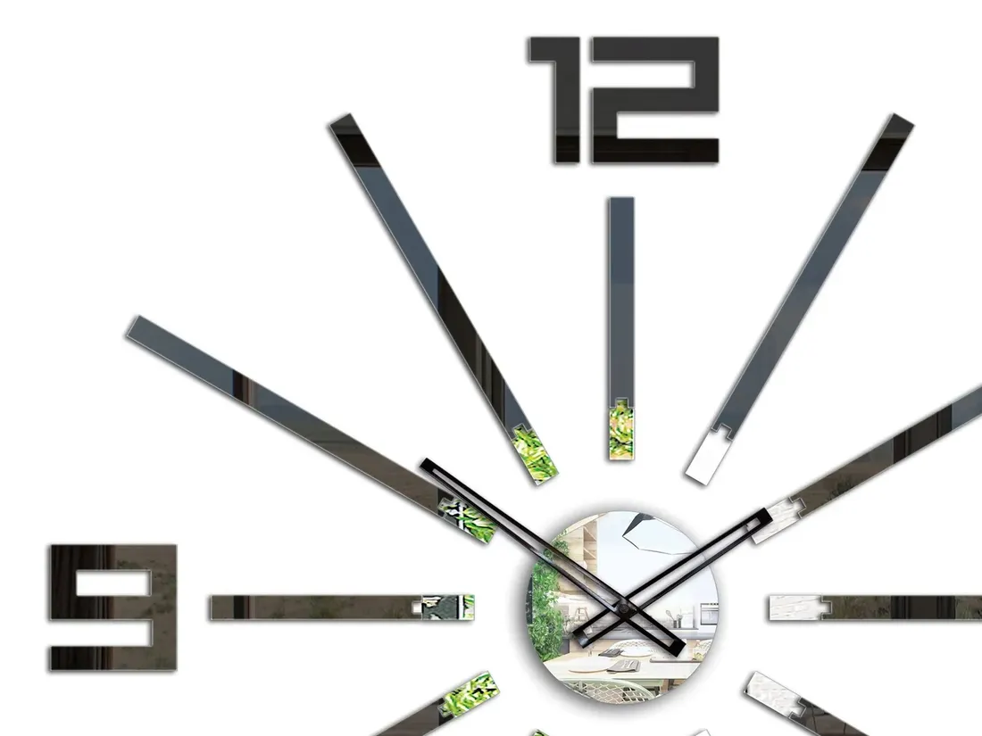 zegar-scienny-modernclock-sheen-czarny-cichy
