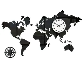 zegar-scienny-world-mapa-swiata-120-x70-stylowy