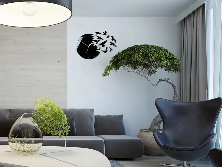 zegar-scienny-modernclock-mcr0013-ptaki-design-linia-modernclock