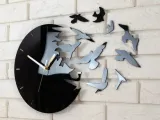 zegar-scienny-modernclock-mcr0013-ptaki-design-kolor-czarny