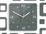 zegar-scienny-modernclock-rome-szary-diy-stan-nowy