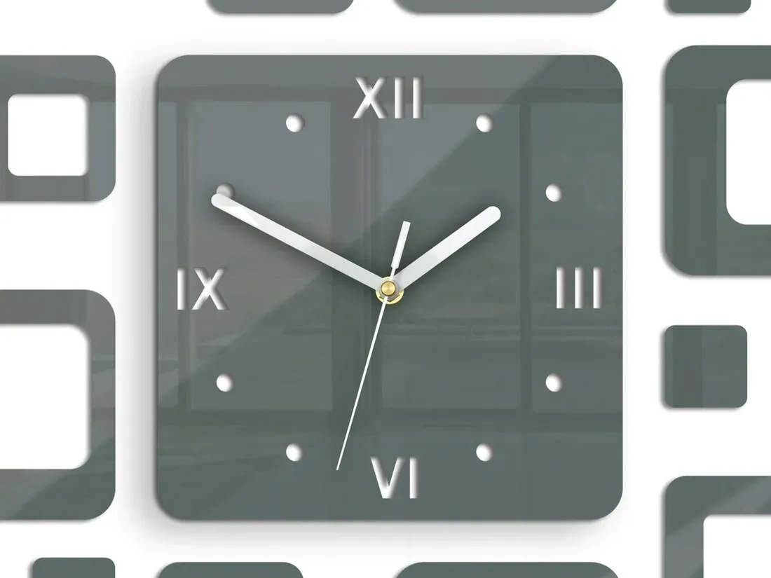zegar-scienny-modernclock-rome-szary-diy