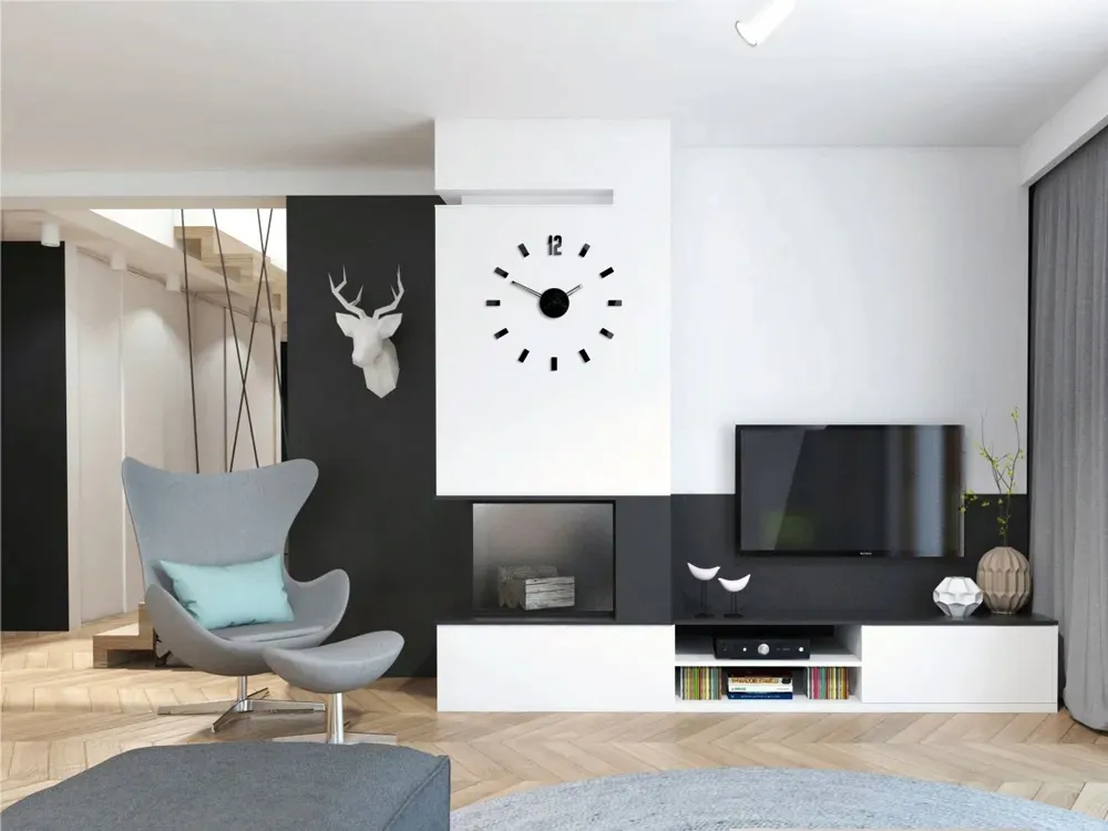 zegar-scienny-modernclock-punkt-3d-diy-50-cm