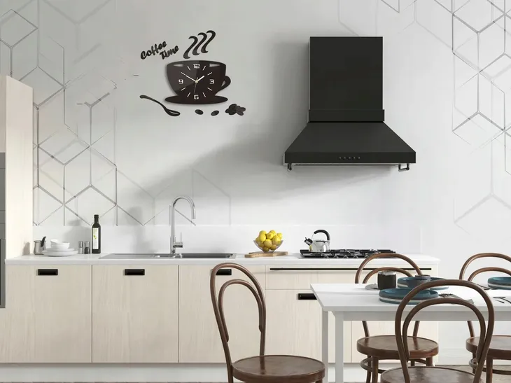 zegar-scienny-modernclock-filizanka-3d-wenge-linia-modernclock