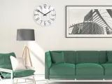 zegar-scienny-modernclock-slim-bialo-szary-cichy-linia-modernclock