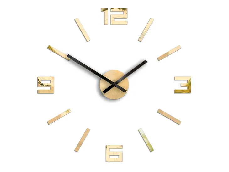 zegar-scienny-modernclock-arabic-zlote-lustro-50