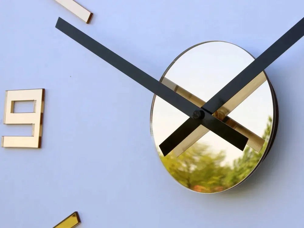 zegar-scienny-modernclock-arabic-zlote-lustro-50