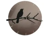 zegar-scienny-bird-ptak-piekny-kolory-premium-stan-nowy