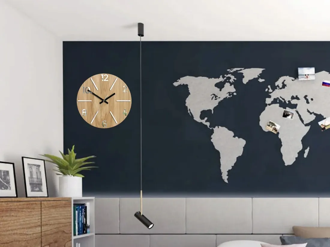 zegar-scienny-dab-aksel-white-and-mirror-diy