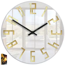 stylowy-zegar-slim-gold-32cm-cichy-polysk-lustro