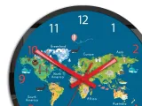 zegar-scienny-edukacyjny-mapa-swiata-dla-dziecka-marka-modernclock