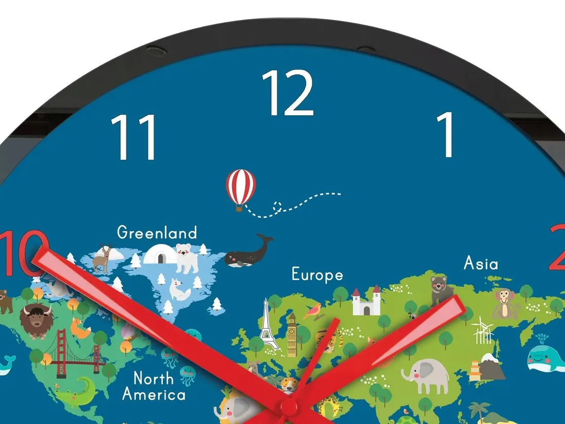 zegar-scienny-edukacyjny-mapa-swiata-dla-dziecka