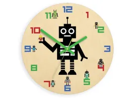 zegar-scienny-robot-do-pokoju-dziecka-nowoczesny