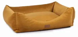 legowisko-dla-psa-poslanie-oaza-velvet-zlote-70x60