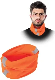 komin-pomaranczowy-szalik-oslona-szyji-apaszka