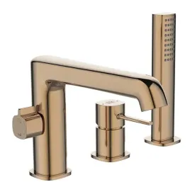 bateria-wannowa-stojaca-3-otworowa-rozowe-zloto