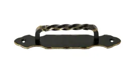 antaba-drzwiowa-290-mm-pochwy-uchwyt-stare-zloto