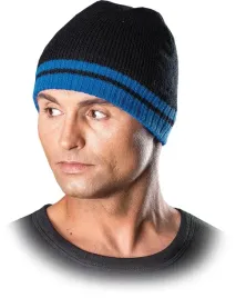 czapka-czapeczka-zimowa-ocieplana-pasek-niebieski