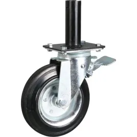 kolo-do-rusztowan-200mm-zestaw-skretny-hamulec