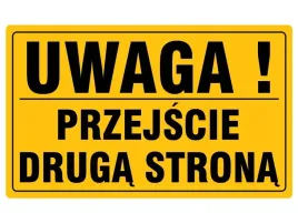 tabliczka-pcv-uwaga-przejscie-druga-strona-20x33