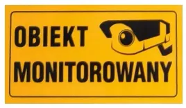 tablica-tabliczka-uwaga-obiekt-monitorowany-12x22