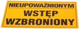 tabliczka-nieupowaznionym-wstep-wzbroniony-12x22