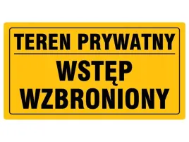 tabliczka-teren-prywatny-wstep-wzbroniony-20x33