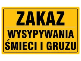 tabliczka-zakaz-wysypywania-smieci-i-gruzu-20x33