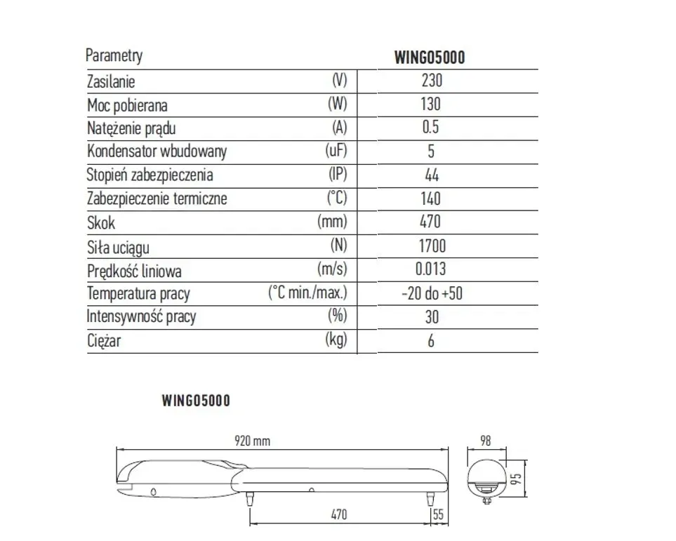 nice-silownik-pojedynczy-wingo-5000-wg5000-stan-nowy