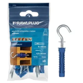 kolek-uniwersalny-8x40mm-z-hakiem-sufitowym-opakowanie-8-sztuk-rawlplug