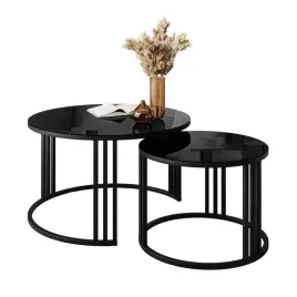 okragly-stolik-2w1-lori-glass-czarne-szklo