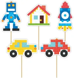 topper-na-tort-babeczki-klocki-lego-urodziny-5-szt