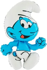 balon-foliowy-smerf-niebieski-smerfy-urodziny-54cm